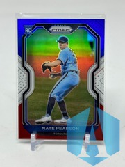 2021 Panini Prizm Nate Pearson #181 Red White Blue Rookie RC